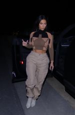 KIM KARDASHIAN night Out in Los Angeles 02/15/2021