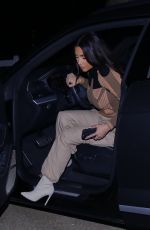 KIM KARDASHIAN night Out in Los Angeles 02/15/2021