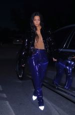 KIM KARDASHIAN Night Out in Los Angeles 02/18/2021