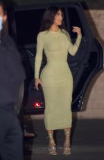 KIM KARDASHIAN Out for Dinner in Beverly Hills 02/24/2021