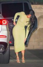 KIM KARDASHIAN Out for Dinner in Beverly Hills 02/24/2021