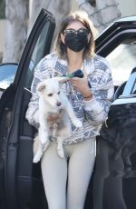 kKAIA GERBER Out with Her Dog in West Hollywood 02/02/2021