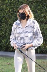 kKAIA GERBER Out with Her Dog in West Hollywood 02/02/2021