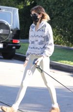 kKAIA GERBER Out with Her Dog in West Hollywood 02/02/2021