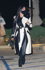 KOURTNEY KARDASHIAN at Nobu in Malibu 02/08/2021