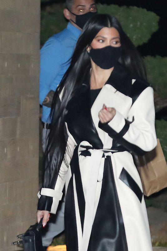 KOURTNEY KARDASHIAN at Nobu in Malibu 02/08/2021