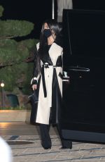 KOURTNEY KARDASHIAN Leaves Nobu in Malibu 02/08/2021