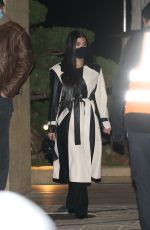 KOURTNEY KARDASHIAN Leaves Nobu in Malibu 02/08/2021