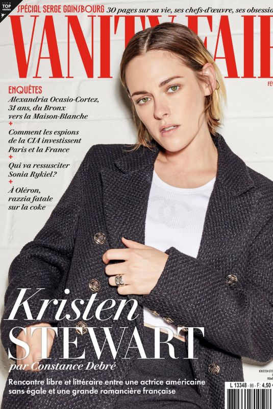 KRISTEN STEWART in Vanity Fair Magazine, France February 2021