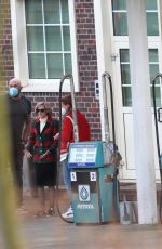 KRISTEN STEWART on the set of Spencer 02/25/2021
