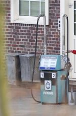 KRISTEN STEWART on the set of Spencer 02/25/2021
