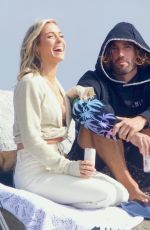 KRISTIN CAVALLARI and Brody Jenner Out on the Beach in Malibu 02/09/2021