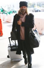 KRISTIN CAVALLARI at LAX Airport in Los Angeles 02/11/2021