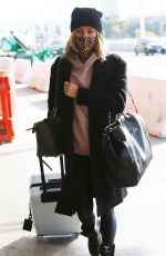 KRISTIN CAVALLARI at LAX Airport in Los Angeles 02/11/2021
