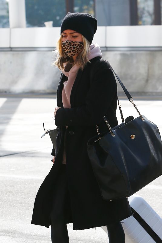 KRISTIN CAVALLARI at LAX Airport in Los Angeles 02/11/2021