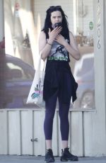 KRYSTEN RITTER leaves a Gym in Los Angeles 02/23/2021
