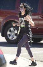 KRYSTEN RITTER leaves a Gym in Los Angeles 02/23/2021