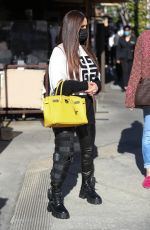 KYLE RICHARDS at IL Pastaio in Beverly Hills 02/25/2021