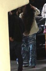 KYLIE JENNER and ANASTASIA KARANIKOLAOU Out for Dinner with Friends in West Hollywood 02/10/2021