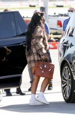 KYLIE JENNER Arrives to Her Private Jet in Los Angeles 02/05/2021