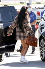 KYLIE JENNER Arrives to Her Private Jet in Los Angeles 02/05/2021