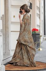 LADY GAGA Out and About in Rome 02/24/2021