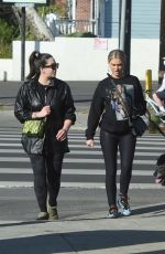 LALA KENT and KATE MALONEY Out in Los Angeles 02/04/2021