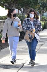 LANA DEL REY Out for Coffee in Studio City 02/02/2021