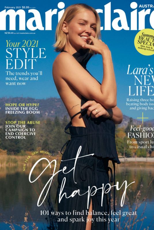 LARA BINGLE in Marie Claire Magazine, Australia February 2021