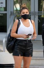 LARSA PIPPEN, AMELIA HAMLIN and Scott Disick Out in Maimi 02/19/2021