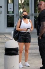 LARSA PIPPEN, AMELIA HAMLIN and Scott Disick Out in Maimi 02/19/2021