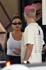 LARSA PIPPEN, AMELIA HAMLIN and Scott Disick Out in Maimi 02/19/2021