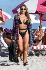 LARSA PIPPEN in Bikini Out in Miami Beach 02/27/2021
