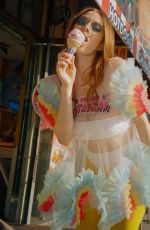 LARSEN THOMPSON at a Photoshoot, February 2021