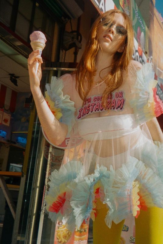 LARSEN THOMPSON at a Photoshoot, February 2021