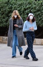 LAURA DERN and JAYA HARPER Out in Brentwood 02/03/2021
