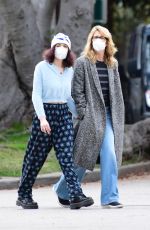 LAURA DERN and JAYA HARPER Out in Brentwood 02/03/2021