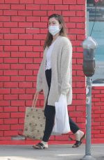 LAUREN PARSEKIAN Leaves a Liquor Store in Los Feliz 02/08/2021