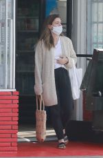 LAUREN PARSEKIAN Leaves a Liquor Store in Los Feliz 02/08/2021