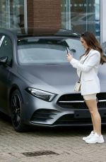 LAURYN GOODMAN Out for Car Shopping in Worcestershire 02/25/2021