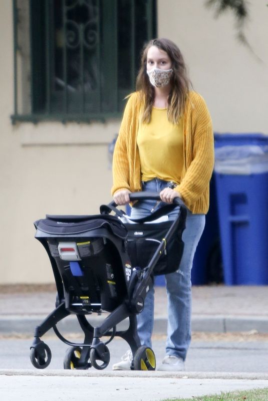 LEIGHTON MEESTER Out at a Park in Los Angeles 02/03/2021
