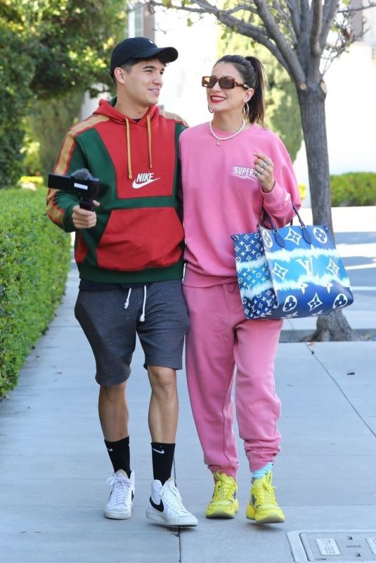 LEXY PANTERRA and Alex Wassabi Out in Los Angeles 02/23/2021