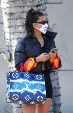 LEXY PANTERRA in Tights Heading to a Gym in Los Angeles 02/26/2021