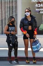 LEXY PANTERRA in Tights Heading to a Gym in Los Angeles 02/26/2021