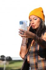 LEXY PANTERRA on the Set of Music Video for Her New Song Best Friend in Los Angeles 02/19/2021