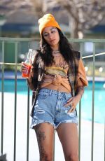 LEXY PANTERRA on the Set of Music Video for Her New Song Best Friend in Los Angeles 02/19/2021