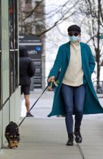 LILI REINHART Out with Her Dog in Vancouver 02/06/2021