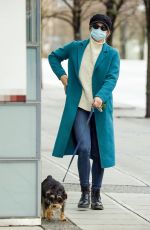 LILI REINHART Out with Her Dog in Vancouver 02/06/2021