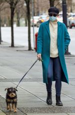 LILI REINHART Out with Her Dog in Vancouver 02/06/2021