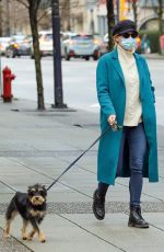 LILI REINHART Out with Her Dog in Vancouver 02/06/2021